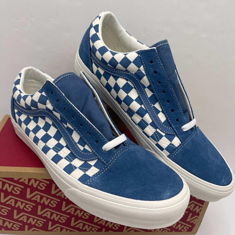 Vans WMNS Old Skool
Checkerboard Navy/White
VN000D7ZNUT Sneakers - Picture 9 of 16